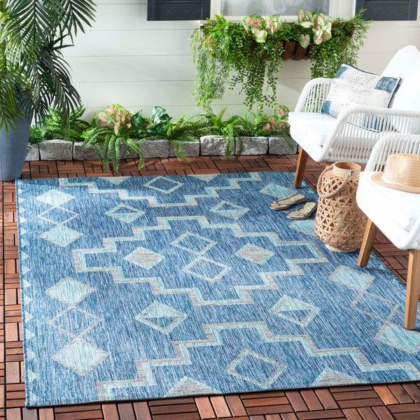 safavieh Safavieh Courtyard Rug Collection CY8734-36512 - Light Beige / Terracotta