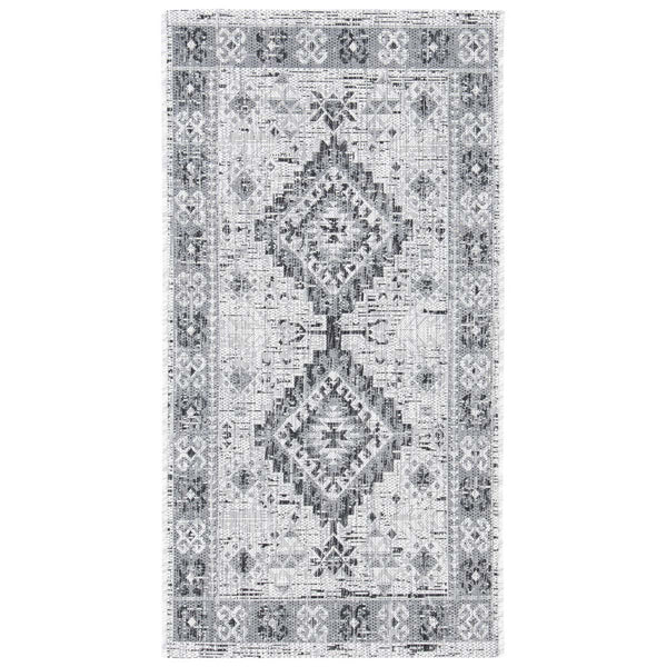 Safavieh Safavieh Courtyard Rug Collection CY8734-37112 - Light Grey / Aqua