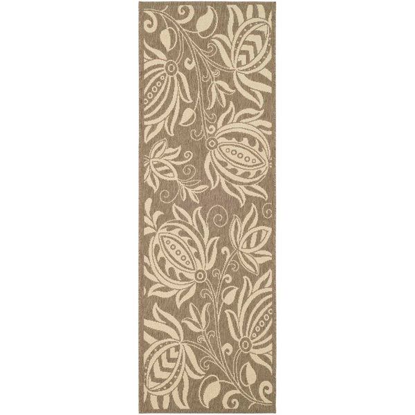 Safavieh Safavieh Courtyard Rug CY2961-3009 - Brown / Natural