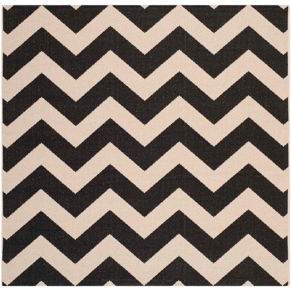 Safavieh Safavieh Courtyard Rug CY6244-256 - Black / Beige