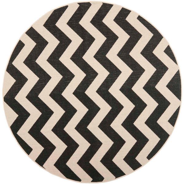Safavieh Safavieh Courtyard Rug CY6244-256 - Black / Beige