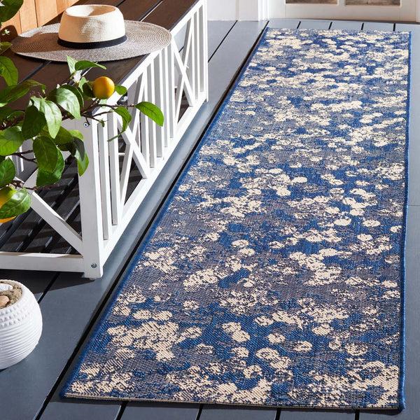 safavieh Safavieh Courtyard Rug CY6333-25821 - Navy / Beige
