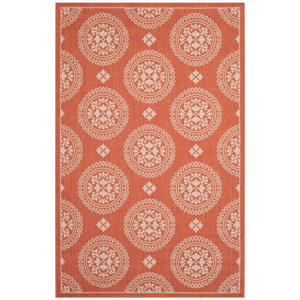 Safavieh Safavieh Courtyard Rug CY6716-231 - Terracotta