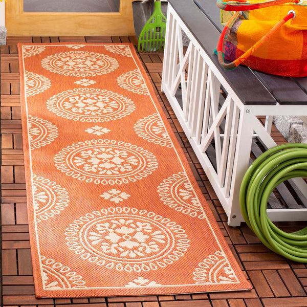 safavieh Safavieh Courtyard Rug CY6716-231 - Terracotta