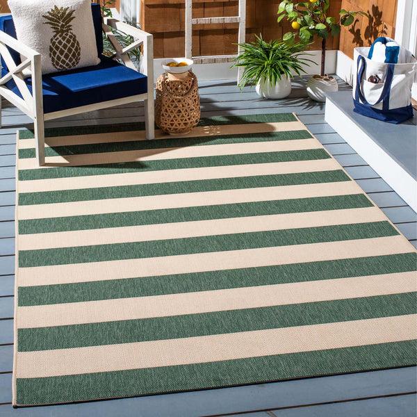 Safavieh Safavieh Courtyard Rug CY6812-32212 - Beige / Dark Green