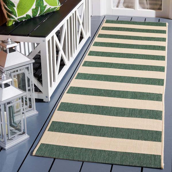safavieh Safavieh Courtyard Rug CY6812-32212 - Beige / Dark Green