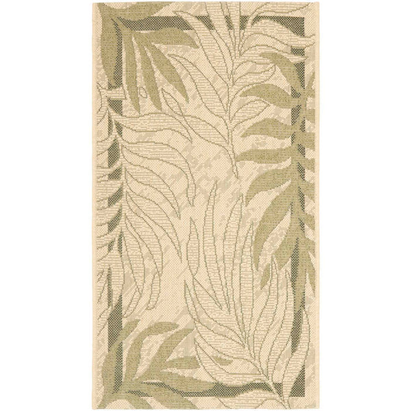 Safavieh Safavieh Courtyard Rug CY7836-14A5 - Cream / Green
