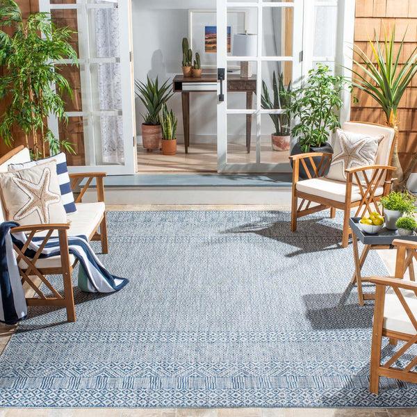 Safavieh Safavieh Courtyard Rug CY8235-53412 - Blue / Navy