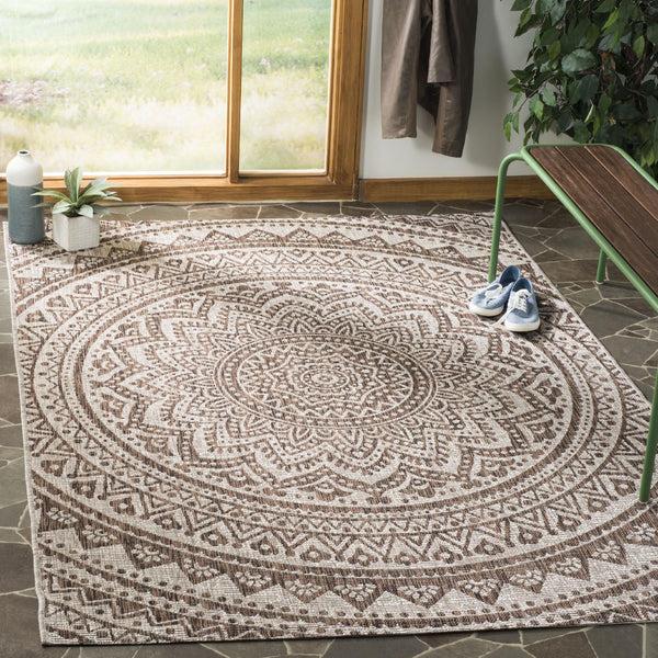 safavieh Safavieh Courtyard Rug CY8734-53412 - Ivory / Navy