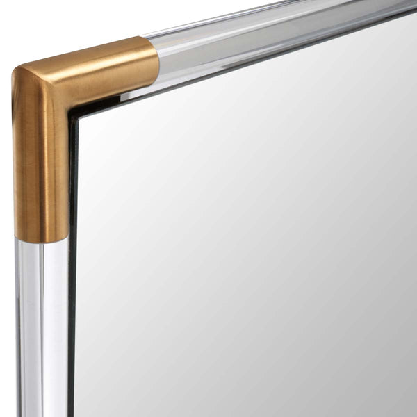 Safavieh Safavieh Couture Amina Square Acrylic Mirror - Gold/Clear