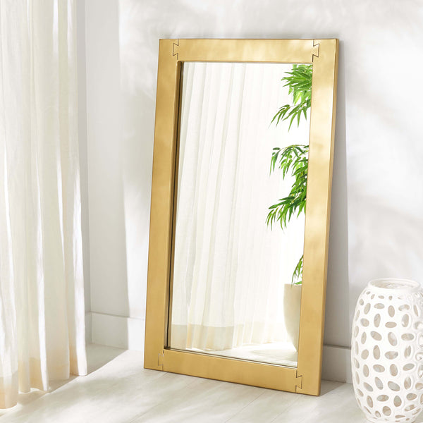 Safavieh Safavieh Couture Ayden Rectangle Mirror - Brass