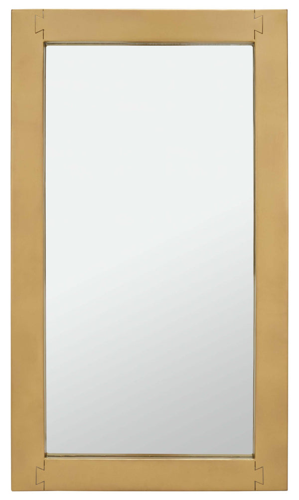 safavieh Safavieh Couture Ayden Rectangle Mirror - Brass