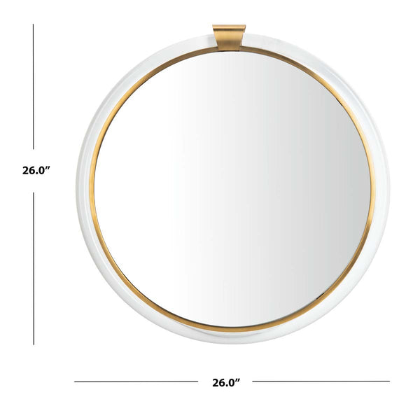 Safavieh Safavieh Couture Donzel Acrylic Mirror - Brass