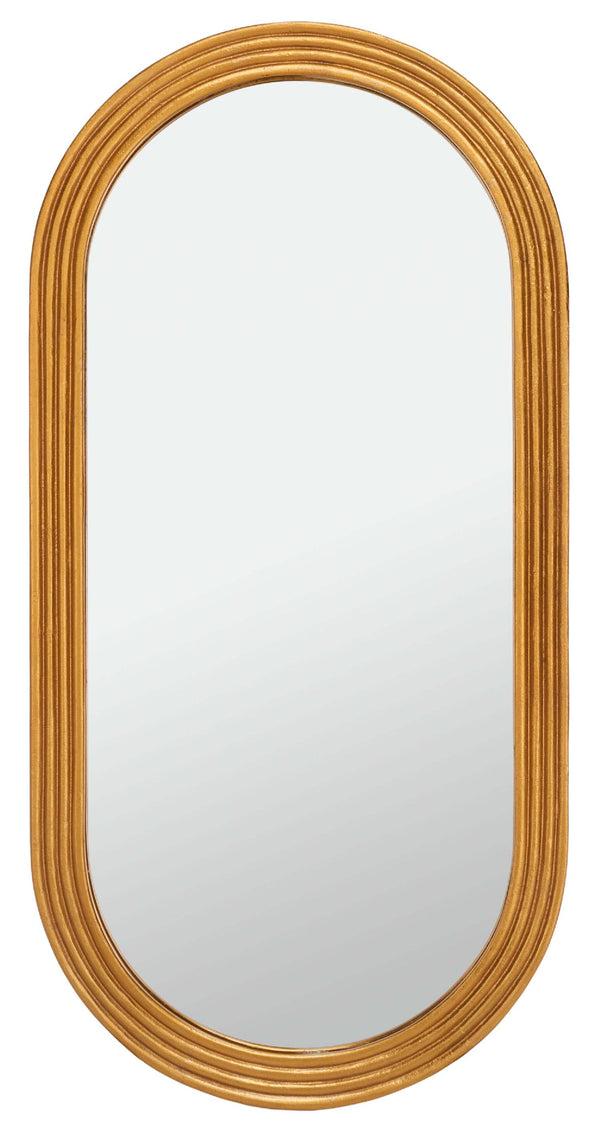 safavieh Safavieh Couture Jeanelle Oval Gold Mirror - Gold