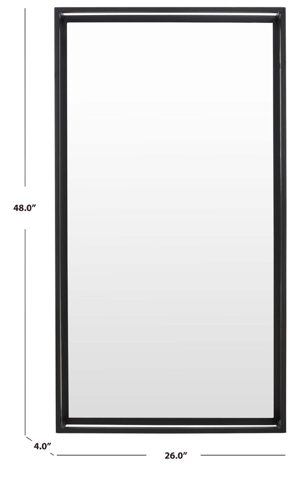 Safavieh Safavieh Couture Kallie Shadow Box Mirror - Black
