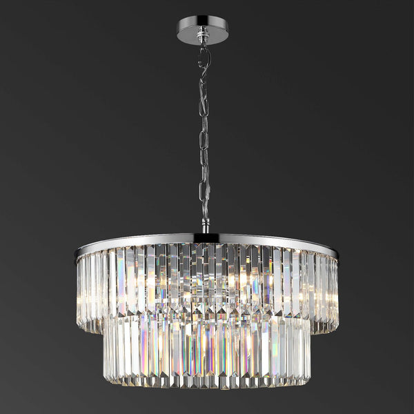Safavieh Safavieh Couture Karissa 2 Tier Chandelier - Chrome