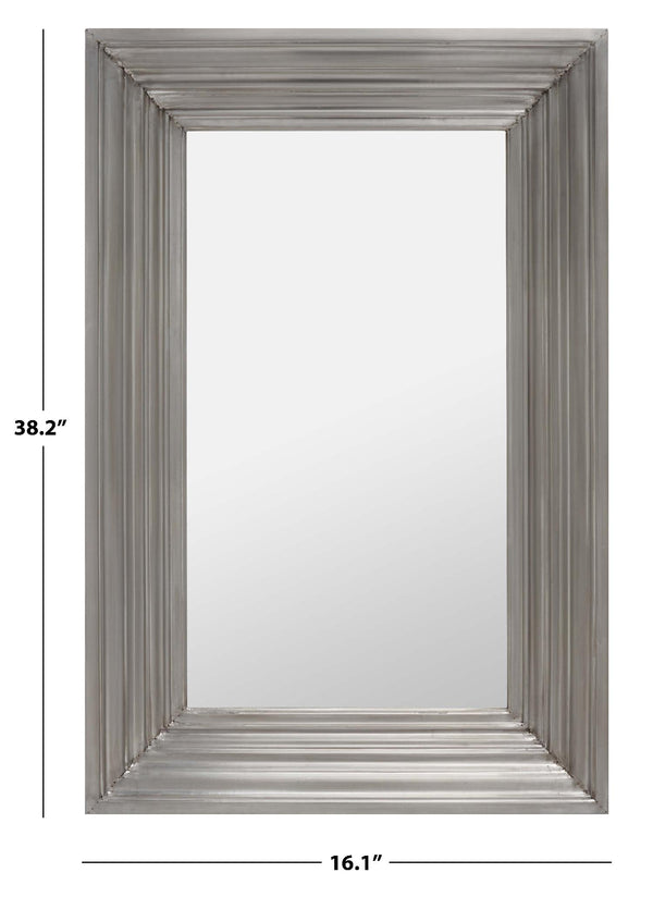 Safavieh Safavieh Couture Kerry Large Rectangle Wall Mirror - Silver