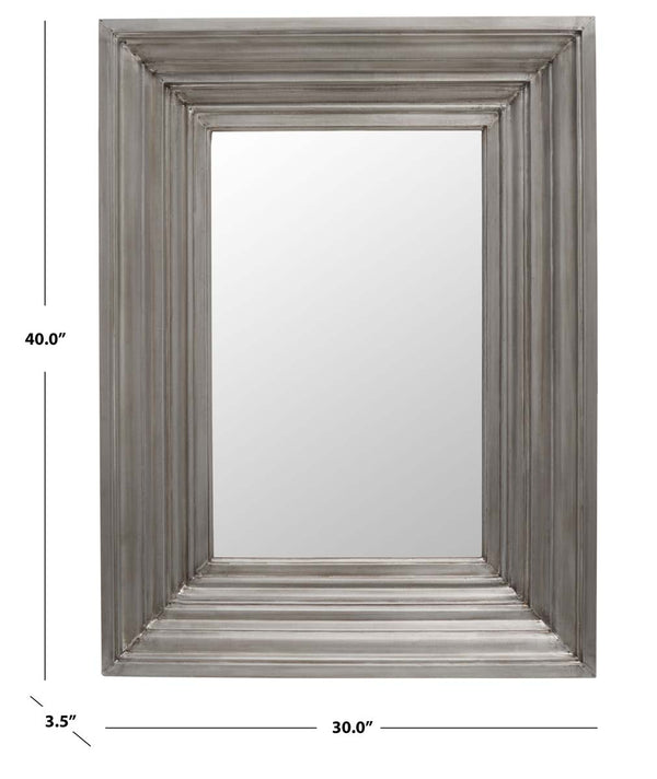 Safavieh Safavieh Couture Kerry Small Rectangle Wall Mirror - Silver
