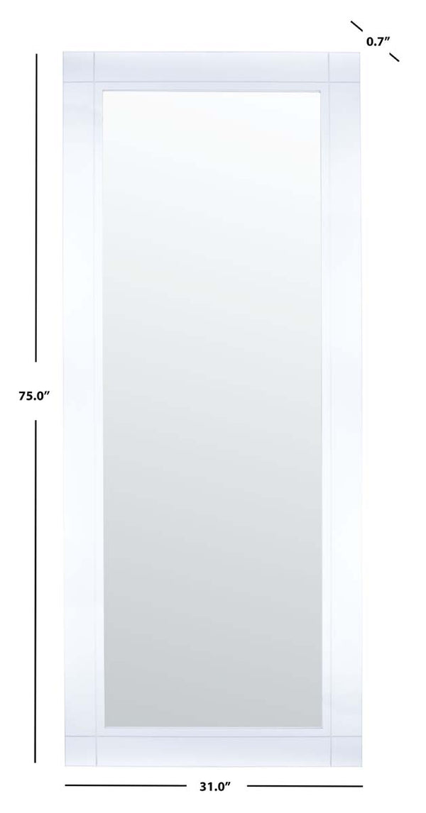 Safavieh Safavieh Couture Lisandra Acrylic Standing Mirror - Clear