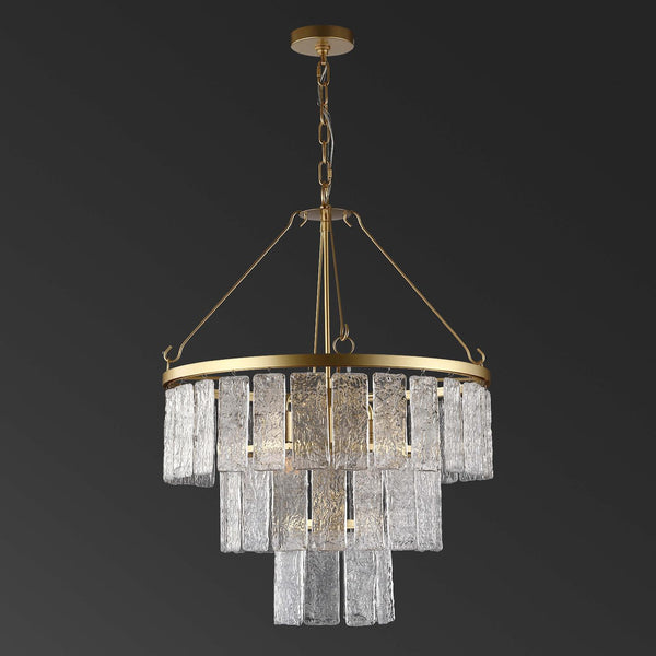 safavieh Safavieh Couture Marjory 3 Tier Chandelier - Gold