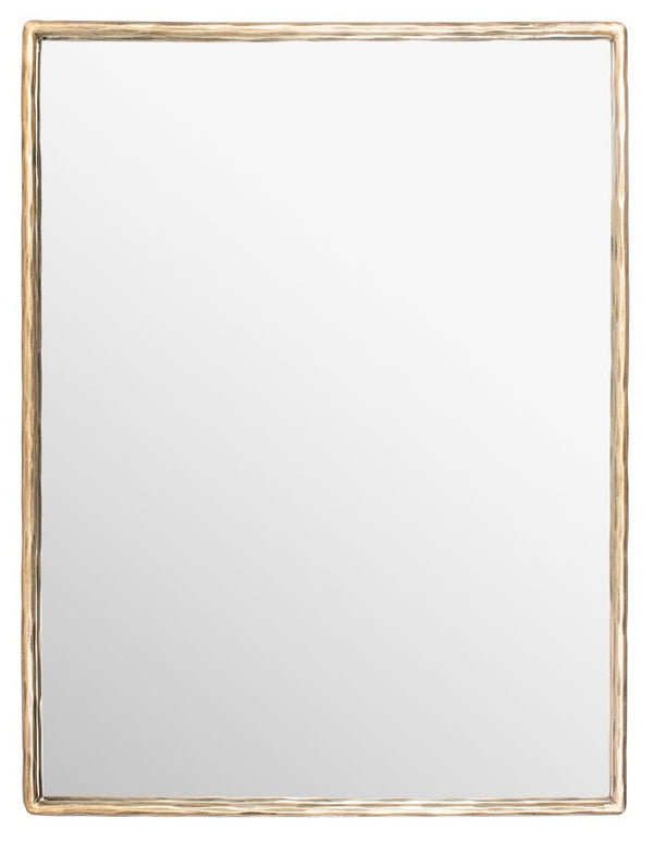 safavieh Safavieh Couture Trish Small Rectangle Mirror - Brass
