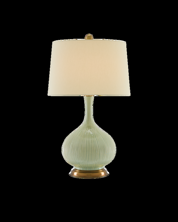 safavieh Currey & Co Cait Green Table Lamp | 6000-0218