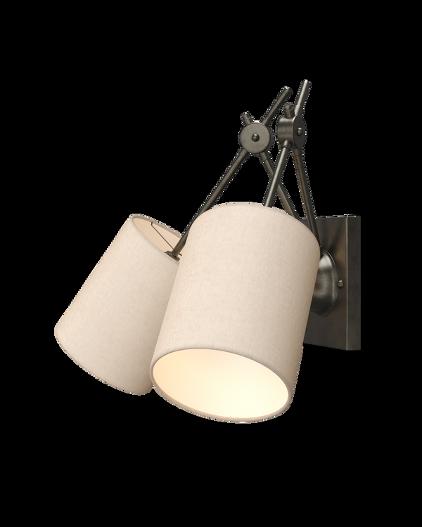 safavieh Currey & Co Compass Black Wall Sconce | 5150