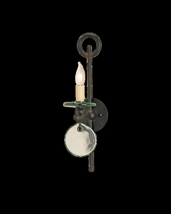 safavieh Currey & Co Sethos Black Wall Sconce | 5107