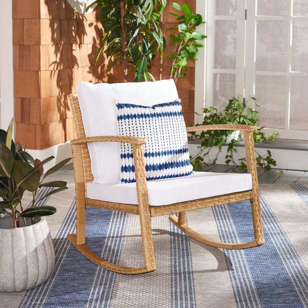 Safavieh Safavieh Daire Rocking Chair - Natural / White