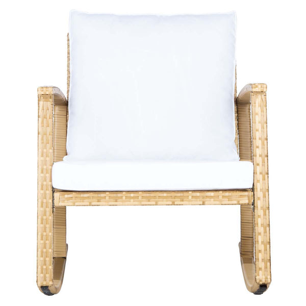 safavieh Safavieh Daire Rocking Chair - Natural / White