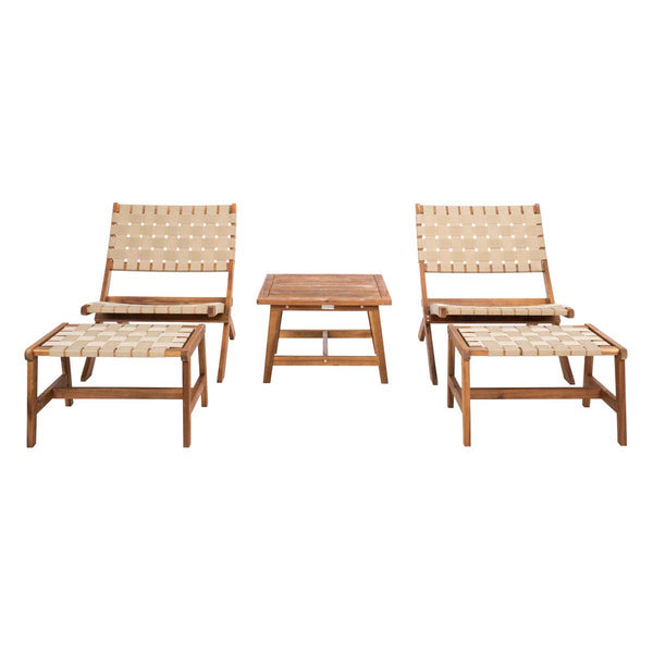 safavieh Safavieh Darryl Living Set - Natural / Natural