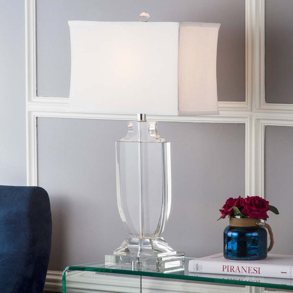 Safavieh Safavieh Deirdre 28 Inch H Crystal Urn Lamp-Clear