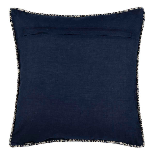 Safavieh Safavieh Dip Dye Quartre Patch Pillow Navy