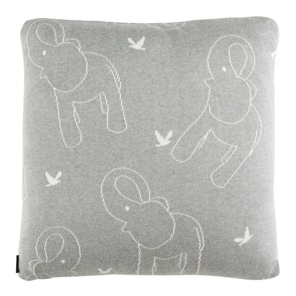 safavieh Safavieh Ella Knit Pillow - Light Grey/Ivory