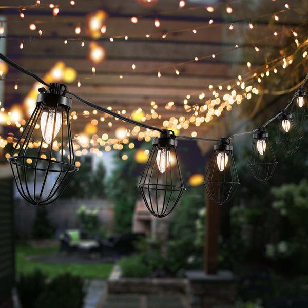 Safavieh Safavieh Ellina LED Outdoor String Lights - Black