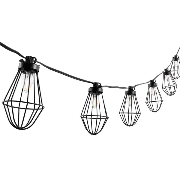 Safavieh Safavieh Ellina LED Outdoor String Lights - Black