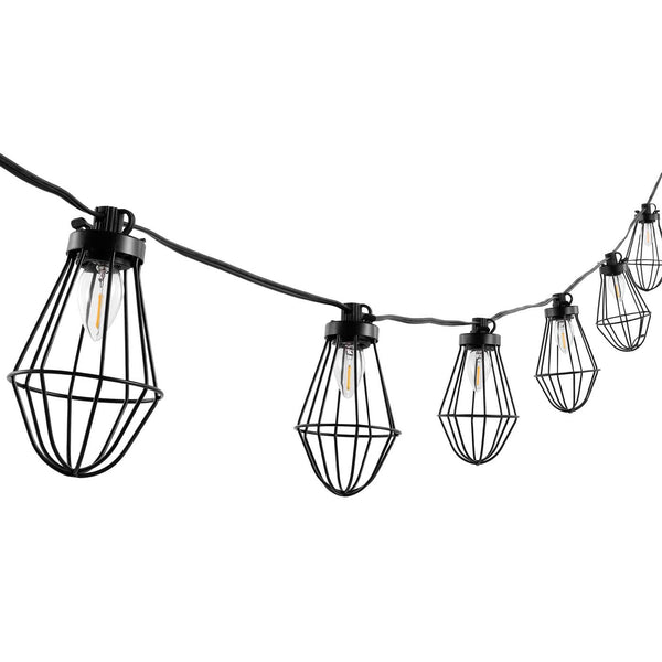 safavieh Safavieh Ellina LED Outdoor String Lights - Black