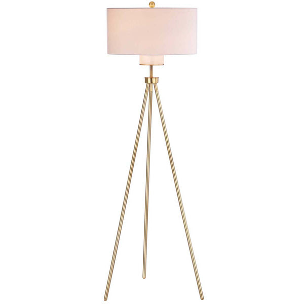Safavieh Safavieh Enrica 66 Inch H Floor Lamp-Brass/Gold