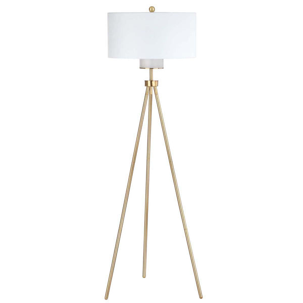 safavieh Safavieh Enrica 66 Inch H Floor Lamp-Brass/Gold