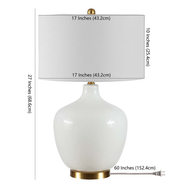 Safavieh Eugenie Glass Table Lamp | Safavieh - TBL4289