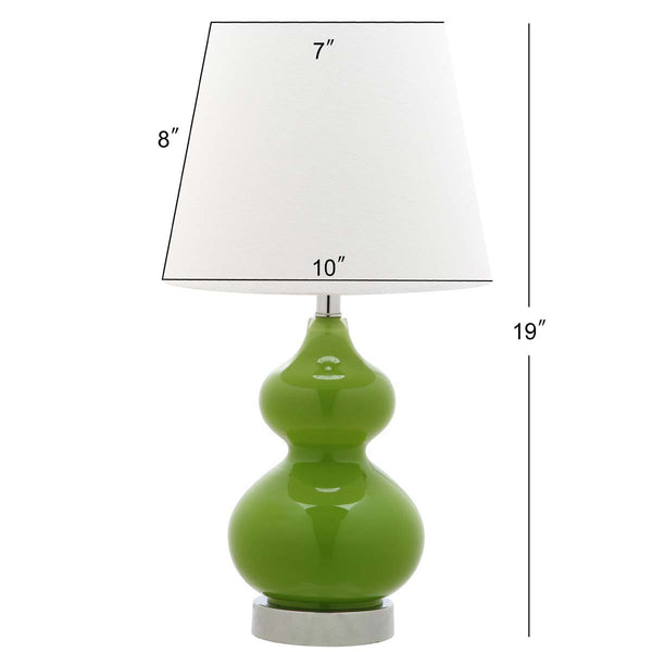 Safavieh Safavieh Eva Double Mini Table Lamp-Orange