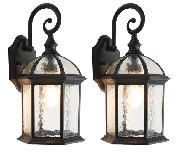 Safavieh Safavieh Falyn Outdoor Wall Sconce - Black (Set Of 2)