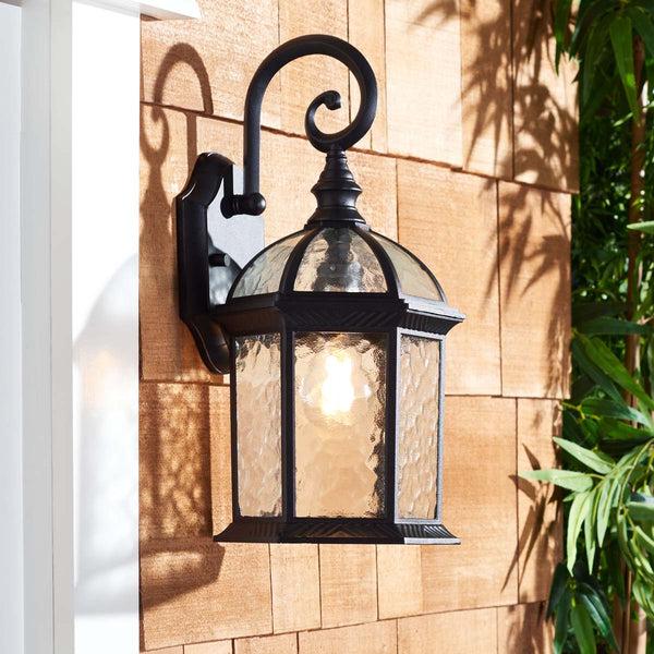 Safavieh Safavieh Falyn Outdoor Wall Sconce - Black (Set Of 2)