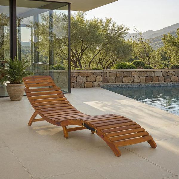 Safavieh Fanty Folding Sunlounger | Safavieh - PAT6803