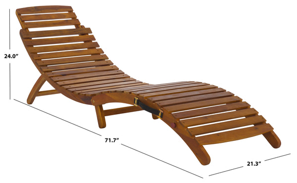 Safavieh Fanty Folding Sunlounger | Safavieh - PAT6803