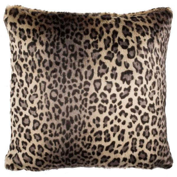 safavieh Safavieh Faux Black Leopard Pillow - Leopard