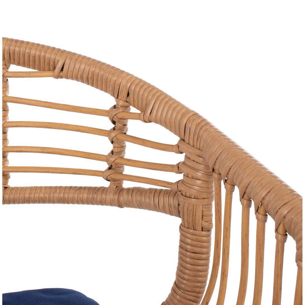 Safavieh Safavieh Ferla 3Pc Lounger Set - Natural / Navy
