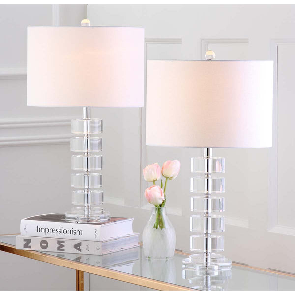 Safavieh Safavieh Frances 25 Inch H Table Lamp-Clear (Set Of 2)