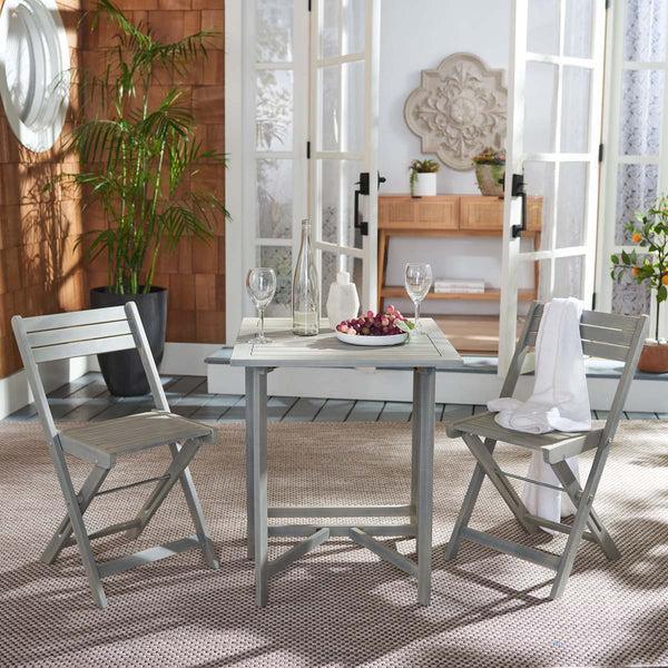 Safavieh Safavieh Gallo Balcony Bistro Set - Ash Grey