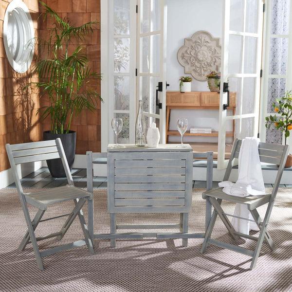 Safavieh Safavieh Gallo Balcony Bistro Set - Ash Grey